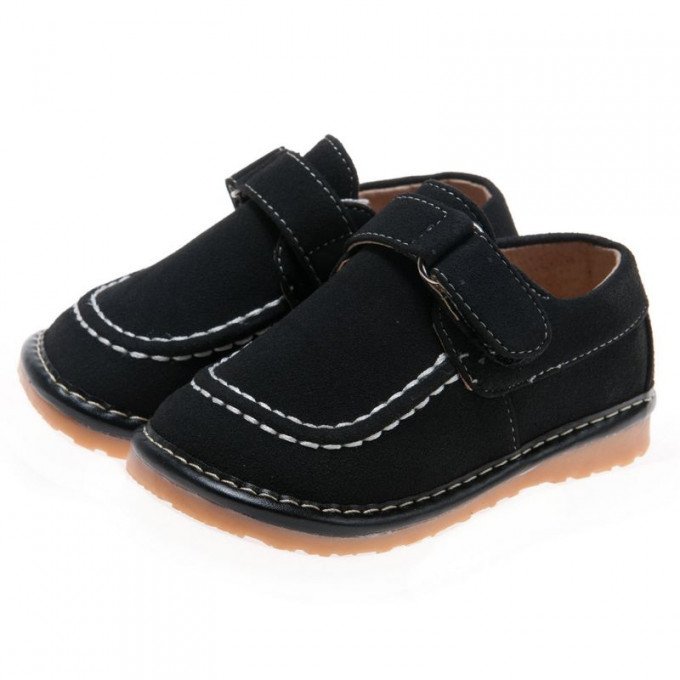 Фото - чорні черевики для малюків ціна 395 грн. за пару - Леопольд