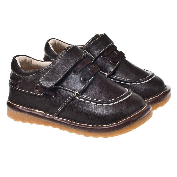 Фото - темно-коричневі черевики для хлопчика ціна 395 грн. за пару - Леопольд