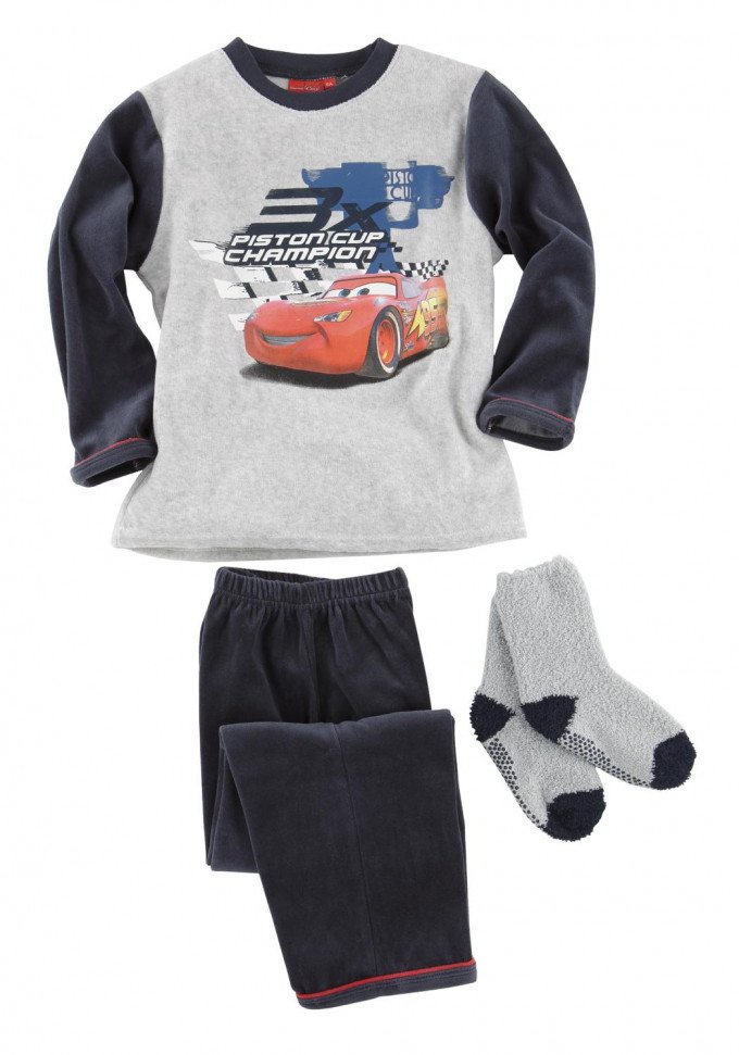 Фото - вельветовая пижамка Тачки Disney (6 лет) цена 227 грн. за комплект - Леопольд