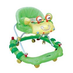 Забавные зеленые ходунки для малышей
